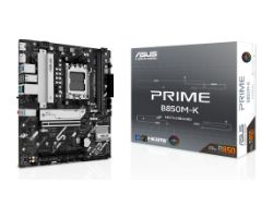 ASUS PRIME B850M-K: (AM5) 2DDR5 USB HDMI DP RJ45 mATX