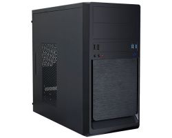 Caja UNYKA UK6023 QUAD 500W USB2/3 mATX Negra (51992)