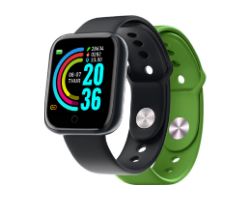 Smartwatch CELLY 1.44" BT Negro/Verde (TRAINERBEATGN)