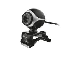WebCam Trust 0.3mp USB Micrófono Negra/Plata (17003)