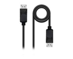 Nanocable DP/M a DP/M 2m Negro (10.15.2802)