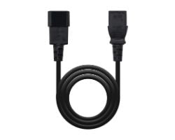 CABLE ALIMENTACION IEC C13/H - IEC C14/M 3M