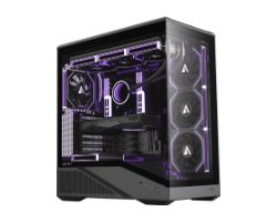 Caja Abysm Arian Frame A400 ARGB ATX Negra (AB123533)