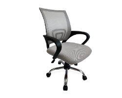 Silla de Oficina EQUIP Malla Gris Clara (EQ651015)