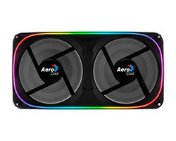 Ventilador AEROCOOL 240x120mm RGB Negro (ASTRO24)