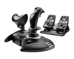 Joystick/Pedales Thrustmaster PC XBox Negro
