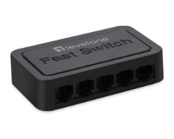 Switch LevelOne 5xRJ45 10/100 Negro (FEU-0512)