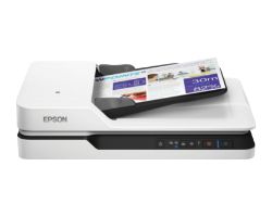 Escáner Epson DS-1660W LED A4 Negro/Blanco (B11B244401)