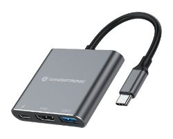 Adaptador CONCEPTRONIC USB-C a HDMI/USB-A/C (DONN18G)