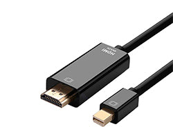 Cable AISENS Mini DP/M a HDMI/M 2m Negro (A125-0361)