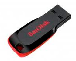 Pendrive Sandisk Cruzer Blade 64Gb USB-A (SDCZ50-064G)