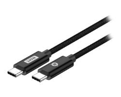 Cable CONCEPTRONIC USB-C M/M 240W 1.2m Negro(ETTA03B12)
