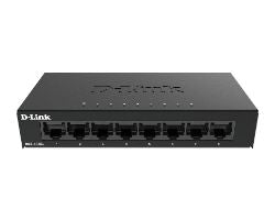 Switch D-Link 8xRJ45 GbE Negro (DGS-108GL)