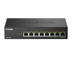 Switch D-Link 8xRJ45 PoE 290W Negro (DMS-108P/E)