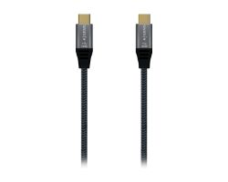 Cable AISENS USB-C 4/M a USB-C 4/M 2m Gris (A107-0634)