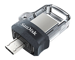 Pendrive Sandisk Dual 64Gb mUSB/USB-A (SDDD3-064G-G46)