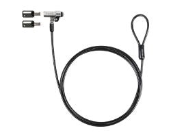 Cable de Seguridad TooQ Llave 1.5m Gris (TQCLKC0045-G)