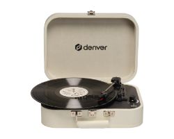 Tocadiscos DENVER Digitalización USB 3.5mm (VPL-130)