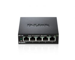 Switch D-Link 5P 10/100 Metallic (DES-105)