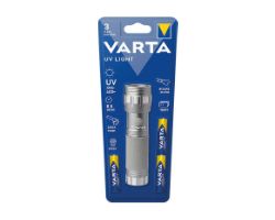 Linterna Varta Luz UV LED LR03/AAA Plata (15638101421)