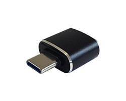 Adaptador AISENS USB-C/M a USB-A/H Negro (A108-0369)