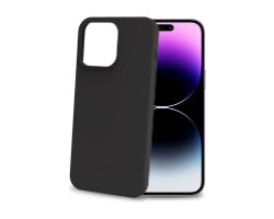 Funda CELLY Cromo iPhone 15 Pro Max Negra (CROMO1056BK)