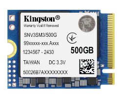SSD Kingston 500Gb M.2 2230 NVMe PCIe4.0 (SNV3SM3/500G)