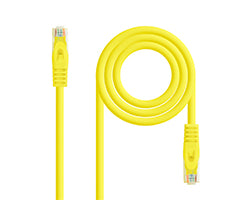 Nanocable RJ45 Cat6A UTP AWG24 1m Amarill(10.20.1801-Y)