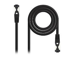 Nanocable Cat.8.1 SSTP 0.5m Negro (10.20.2000-BK)