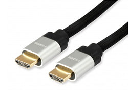 Cable EQUIP HDMI/M a HDMI/M 1m Negro/Gris (EQ119380)