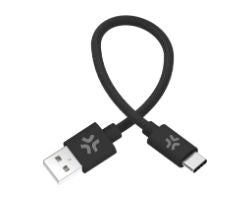 Cable CELLY USB-A a USB-C 60W 30cm (USBAUSBCCOT30BK)
