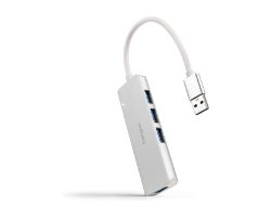 Hub Nanocable USB-A 3.0 a 4xUSB-A 3.0 Gris (10.16.4602)