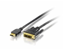 Cable EQUIP HDMI/M a DVI-D/M 3m Negro (EQ119323)