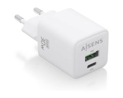 Cargador de Pared AISENS 30W Blanco (ASCH-30W2P037-W)