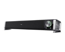 Barra Sonido Trust Asto 12W PC/TV Negro/Plata (21046)