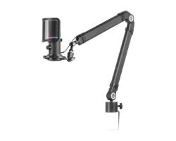 Micrófono Sobremesa Mars Gaming 3.5mm USB Negro(MMICXT)