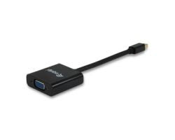 Cable EQUIP Mini DP/M a VGA/H 0.17m Negro (EQ133432)
