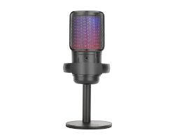 Micrófono Mars Gaming ARGB USB-A/C 3.5mm Negro (MMICSE)