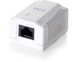 Roseta EQUIP 1xRJ45/H Cat.6 Blanco (EQ235211)