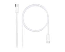 Nanocable USB-C/M-USB-C/M 60W 2m Blanco (10.01.6002-CO)