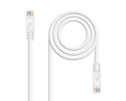 Nanocable RJ45 Cat6A UTP AWG24 1m Blanco (10.20.1801-W)