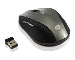Ratón CONCEPTRONIC Óptico RF 1600dpi Gris (CLLM5BTRVWL)