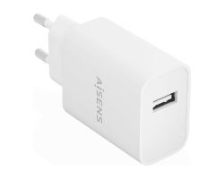 Cargador Pared AISENS 1xUSB-A 10.5W Blanco (A110-0853)