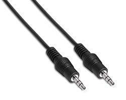 Cable AISENS Audio 2x3.5mm/M 1.5m Negro (A128-0142)
