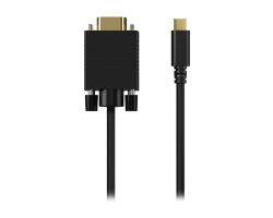 Cable AISENS USB-C/M a VGA/M 1.8m Negro (A109-0693)