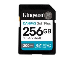 Kingston SDXC Canvas Go Plus 256Gb Gen4 (SDG4/256GB)
