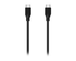 Cable AISENS USB-C/M a USB-C/M 1.5m Negro (A107-0703)