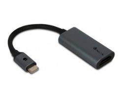 Adaptador NGS USB-C a HDMI Negro/Gris (WONDERHDMI)