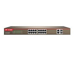 Switch IP-COM 16xRJ45 4xSFP PoE Negro (S3300-18-PWR-M)