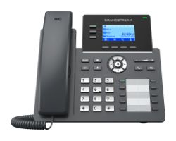 Teléfono IP Grandstream 3 Líneas 6 VoIP Negro (GRP2604)